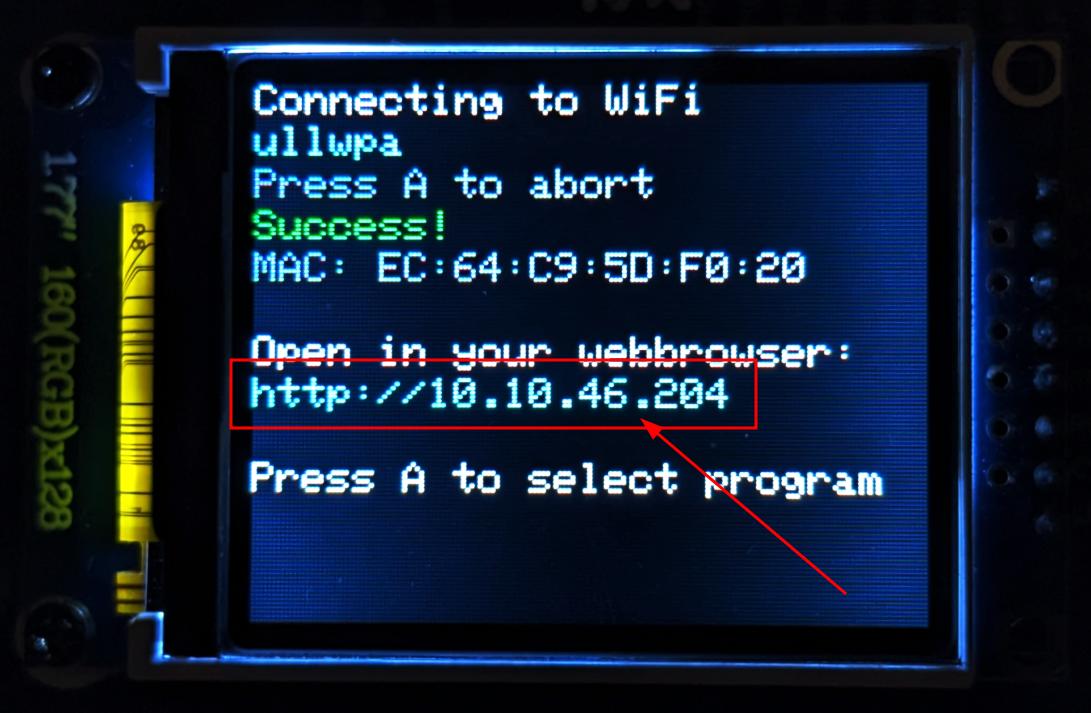 wifi connect success